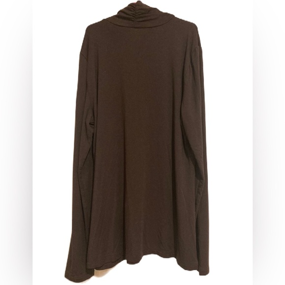 Style & Co. Women’s Blouse Top Longsleeve Brown Sz. M - Picture 2 of 8